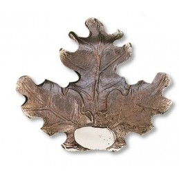 Foglia per trofeo di cinghiale in bronzo