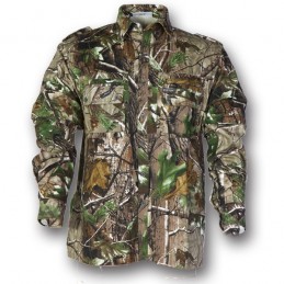 Camicia Patton in cotone hardwoods con maniche staccabili