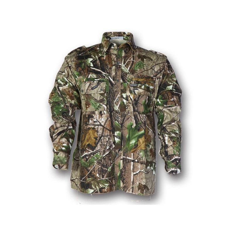 Camicia Patton in cotone hardwoods con maniche staccabili Camicia Patton in cotone hardwoods con maniche staccabili