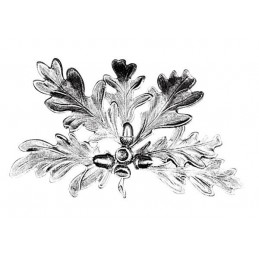 Foglia per trofeo di cinghiale in alluminio