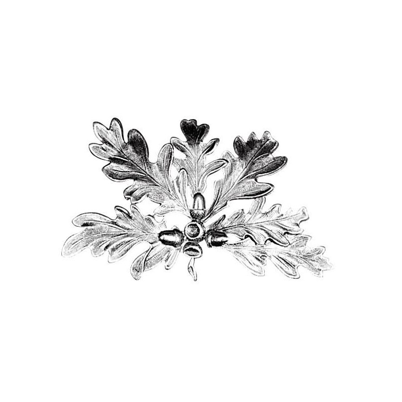 Foglia per trofeo di cinghiale in alluminio