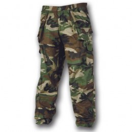 Pantalone in cotone sfoderato woodland Patton