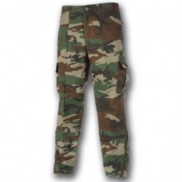 Pantaloni Patton U.S. ARMY rip-stop mimetico americano stone