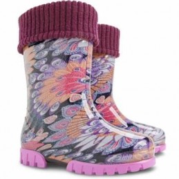 Stivali per bambino DEMAR TWISTER LUX PRINT FLOWERS