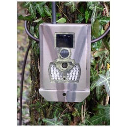 Custodia a cassetta in metallo per fototrappole