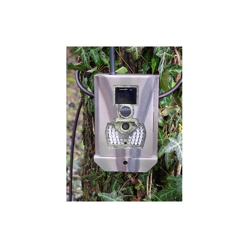 Custodia a cassetta in metallo per fototrappole Custodia a cassetta in metallo per fototrappole