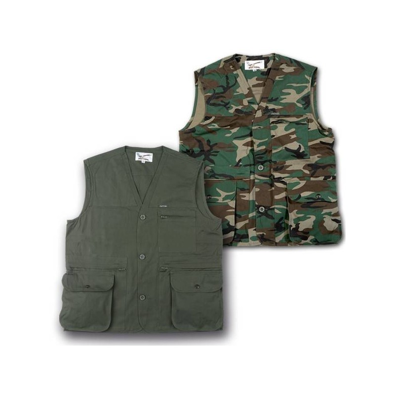 Gilet Patton in canvas