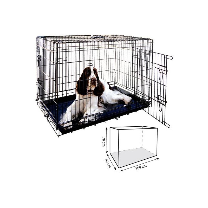 Trasportino pieghevole 109 x 69 x 68