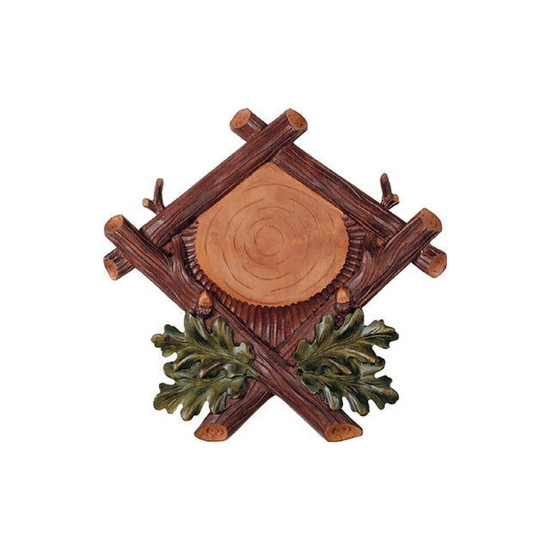 Scudetto per cinghiale bicolore inciso