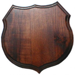 Scudetto per cinghiale scuro piccolo