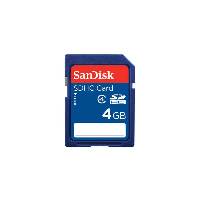Scheda di memoria SD card 4 GB