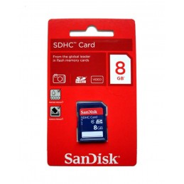 Scheda di memoria SD card 8 GB