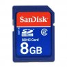 Scheda di memoria SD card 8 GB