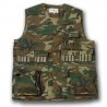 Gilet taglie forti con cartuccera woodland Patton
