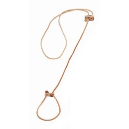 Guinzaglio con inserti in cervo